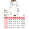 High-Neck Mini Dress With Long Bell Sleeves