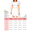 Round-Neck Puff-Sleeve Short-Sleeved Dress