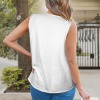 Custom Personalized Women's V-Neck Knotted Sleeveless Tank Tops