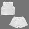 Custom Personalized Girls Sleeveless Tank Top & Shorts Set
