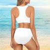 All-Over Print Women's Crop Top Bikini Set