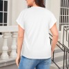 Custom Individualized Women's Round Neck Pocket T-Shirts