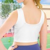 Custom Personalized Girls V-Neck Sports Bra Tops