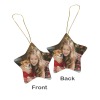 Custom Star Shaped Ceramic Ornament