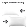 Peach Skin Pillowcase 20"x12" (One Side&Pack of 2)