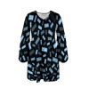 V-Neck Long-Sleeved Dress