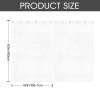 Blackout Fabric Grommet Curtain 42x63inch (Set of 2)|Ship From USA
