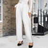 Custom Specialized Women's High Waist Long Straight Wide Leg Pants