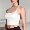 Custom Individualized Women's Double Shoulder Straps Backless Twist Back Sports Bra