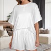 Custom Specialized Women's Button String Short Pajama Sets