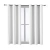Blackout Fabric Grommet Curtain 42x63inch (Set of 2)|Ship From USA