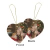 Custom Heart Ceramic Ornament