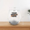 Custom Stemless Wine Glass(11oz)
