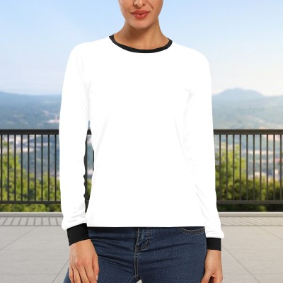 Women's All Over Print Long Sleeve T-shirt