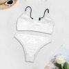 Custom Individualized Women's Low Rise Two Piece Bikini Swimsuit