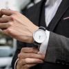 Classic Leather Strap Watch