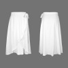 Custom Specialized Women's Tie Waist Split Wrap Skirts