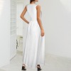 Custom Personalized Women's Sleeveless V-Neck Maxi Dress