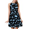 Sleeveless Halter-Neck Dress For Girls
