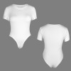 Custom Specialized Women's Short Sleeve Round Neck Bodysuit