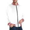 Custom Men's Striped Trim Bomber Jacket