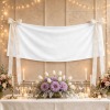 Peach Skin Tapestry with Satin Ribbons 50x15inch|Ship From USA