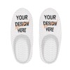 Custom Men's Cotton Non-Slip Warm Slipper