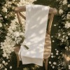 Cotton Linen Tapestry with Satin Ribbons 15x50inch|Ship From USA