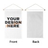 Custom Cotton and Linen Hanging Poster