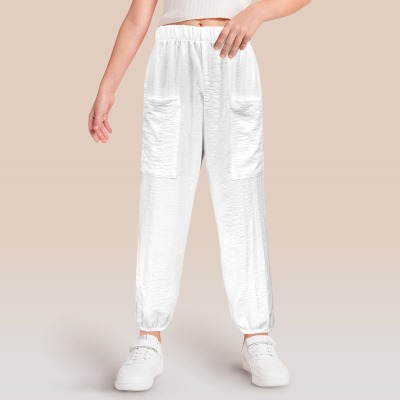 Custom Personalized Girls Pocket Beam Feet Pants