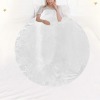 Custom Circular Ultra-Soft Micro Fleece Blanket 60"