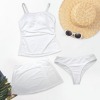 Custom Personalized Women's 3 Piece Tankini Sets