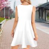All-Over-Print Women's Sleeveless A-Line Casual Dress