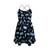 Backless Lace-Up Dress
