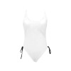 All-Over Print Women Drawstring Side One-Piece Swimsuit