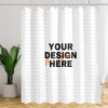 Custom Waterproof Shower Curtain(72" x 72")