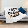 Custom Soft Fleece Throw Blanket(50"x40")