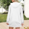 Women's All Over Print Hoodie Mini Dress