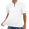 Men's Zipper Polo Shirt