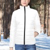 All-Over Print Women's Stand Collar Padded Jacket