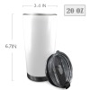 Custom 20oz Mobile Tumbler with Lid (Black Lock)