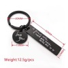 Text Engraved Keychain