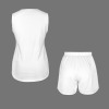 Custom Specialized Women's V Neck Sleeveless Tank Top & Shorts Set