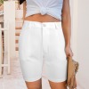 Custom Individualized Women's Button Pocket Shorts