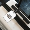 Custom Leather Luggage Tag