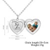 Photo Heart Locket Necklace