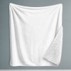 Custom Sherpa Fleece Blanket 80"x90"|Ship From USA