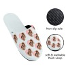 Custom Women's Cotton Non-Slip Warm Slipper