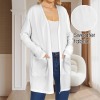 Custom Individualized Women's Long Sleeve Pocket Cardigan