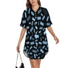 Front-Buttoned Shirt Dress